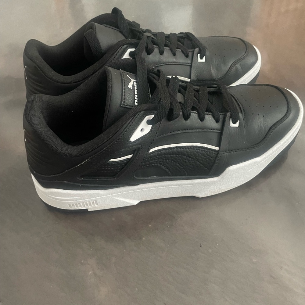 PUMA Slipstream G Golf Shoes - Puma Black/Puma White Size 10